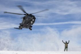 L'AM E LA US AIR FORCE SI ADDESTRANO INSIEME SULLE DOLOMITI (foto Aeronautica Militare)