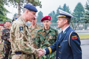 Albania nella forza di intervento Nato (foto Esercito Italiano)