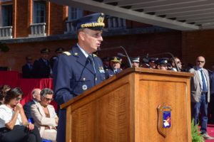 Cambio in comando alla scuola Douhet (foto Aeronautica Militare)