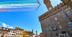 frecce tricolori su Firenze (fotocronache Germogli)