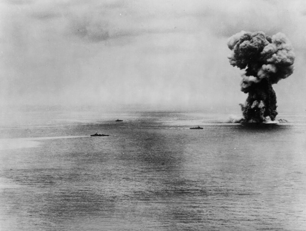 L'esplosione della Yamato