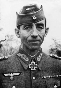 Il generale tedesco Fridolin von Senger und Etterlin (foto Bundesarchiv)
