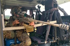 Tiratori italiani all'European sniper competition (foto Esercito Italiano)