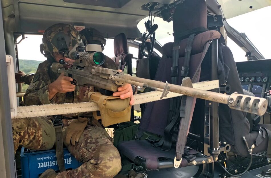 Tiratori italiani all'European sniper competition (foto Esercito Italiano)