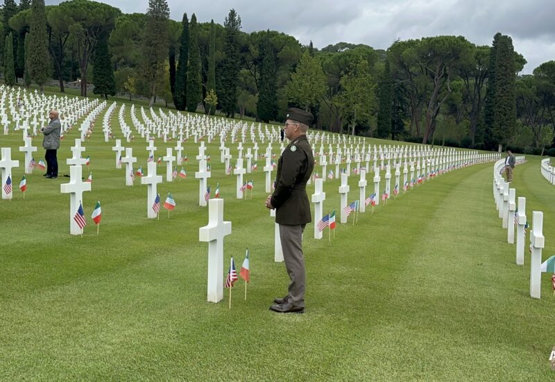 Commemorazione caduti Usa cimitero americano firenze