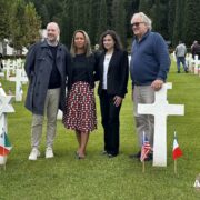 Commemorazione caduti Usa cimitero americano firenze