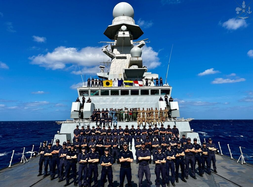 Operazione Aspides Nave duilio (Marina militare)