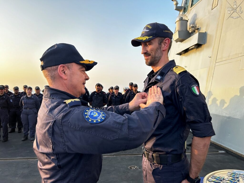 Operazione Aspides Nave duilio (Marina militare)