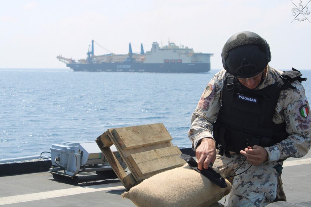 Operazione Aspides Nave duilio (Marina militare)